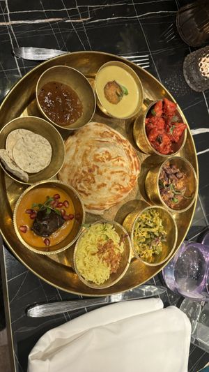 Indian tapas   at MUSE Brasserie in Cheltenham
