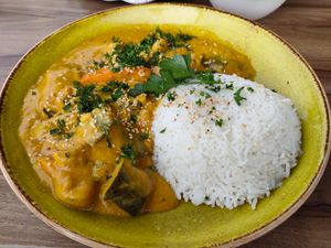 Hokkaido-Cashew-Curry at Havanna in Norddeich