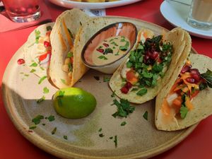 Vegane Tacos at Bei Frau Nanna in Frankfurt
