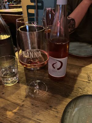 vegan wine   at Bei Frau Nanna in Frankfurt