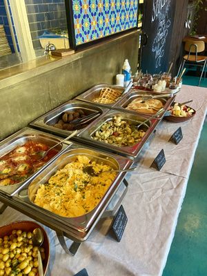 Brunch Buffet 🌱  #Veganuary at Bei Frau Nanna in Frankfurt