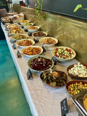 Brunch Buffet 🌱 #Veganuary at Bei Frau Nanna in Frankfurt