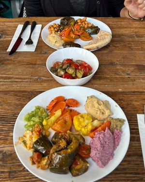 Brunch buffet plates (self serve)  at Bei Frau Nanna in Frankfurt