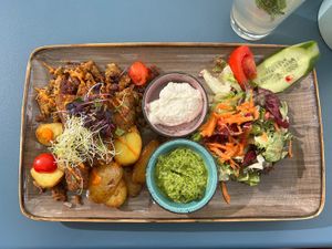 Shawarma-Teller   at Bei Frau Nanna in Frankfurt