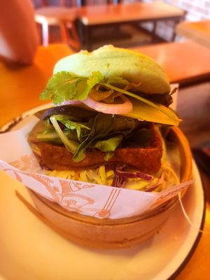 Spicy Tofu Bao at Belly Worship in Auckland