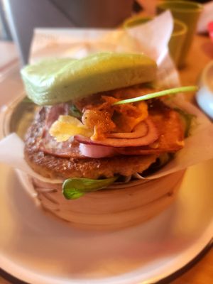 Chicken & Kimchi Bao at Belly Worship in Auckland