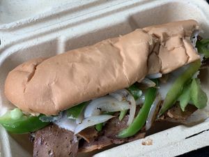 Cheesesteak at Vida's Plant Based Butcher in Columbus