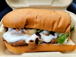 Philly Cheesesteak at Vida's Plant Based Butcher in Columbus