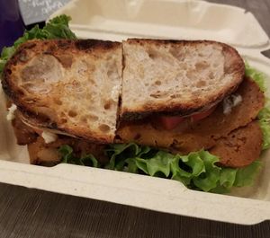 Blt at Vida's Plant Based Butcher in Columbus