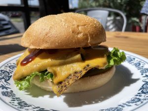 Beef and Chedda   at Vida's Plant Based Butcher in Columbus