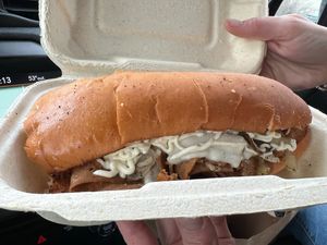 Philly Cheesesteak at Vida's Plant Based Butcher in Columbus