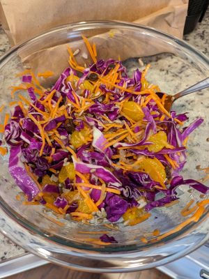 Cabbage salad Easter preorder at Vida's Plant Based Butcher in Columbus