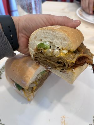 Philly cheesesteak   at Vida's Plant Based Butcher in Columbus