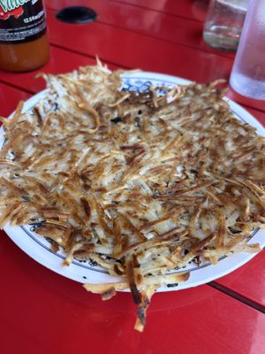 Hash browns   at Vida's Plant Based Butcher in Columbus