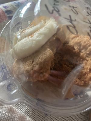 Pumpkin cupcake 🥰  at Vida's Plant Based Butcher in Columbus