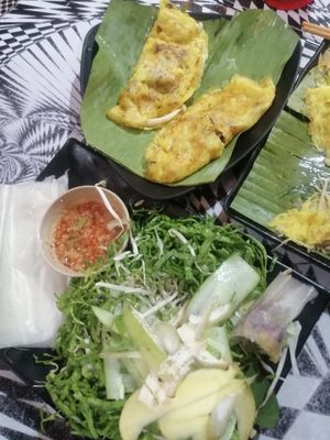 Bánh xèo at An Am Thuc Chay in Tam Ky