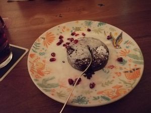 Schokokuchen at Enchilada in Darmstadt