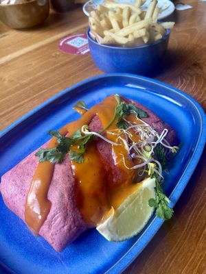 Burrito & Fries   at Enchilada in Darmstadt