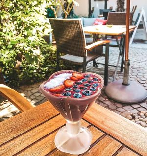 Vegan fruitbom at GeoTea in Lille
