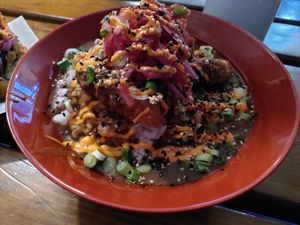 Katsu curry at YUZU Street Food in York