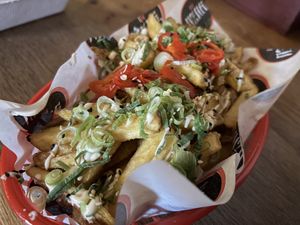 Salt and Pepper fries   at YUZU Street Food in York