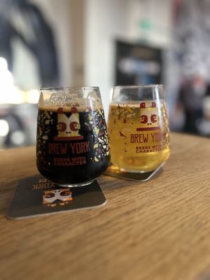 VG beers   at YUZU Street Food in York