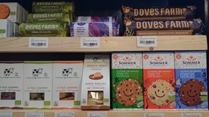 Cookies, some vegan at Yadoki Bar & Shop in Mortsel