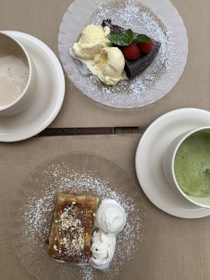 Ever changing, delicious deserts ✨  at Alma Verde in Rota