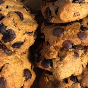 Peanut Butter Chocolate Chip Softbaked Cookies at G Bakes Vegan in Chiang Mai