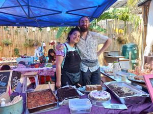 G-Bakes Team at G Bakes Vegan in Chiang Mai