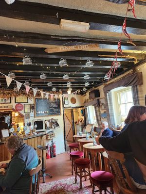 Traditional country pub with mostly vegan food. Five stars. at The Flying Childers Inn in Matlock