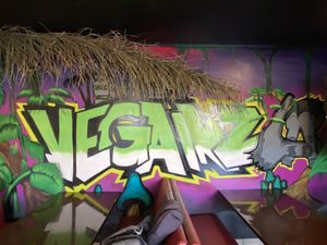 Cafe Decor  at VegainzLA - La Brea in Inglewood