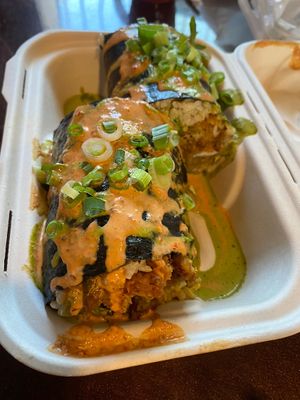 Sushi Burrito  at VegainzLA - La Brea in Inglewood