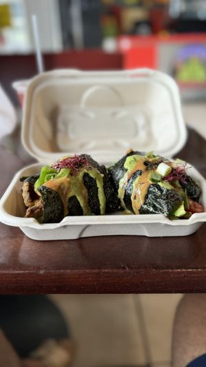 Sushi burrito   at VegainzLA - La Brea in Inglewood