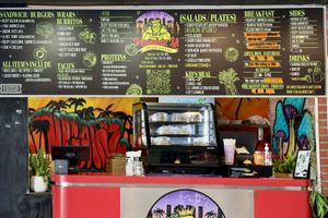 Menu   at VegainzLA - La Brea in Inglewood