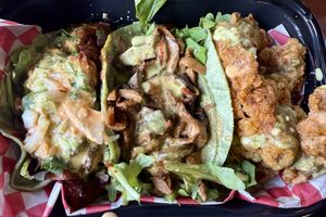 Tacos (3 kinds)  at VegainzLA - La Brea in Inglewood