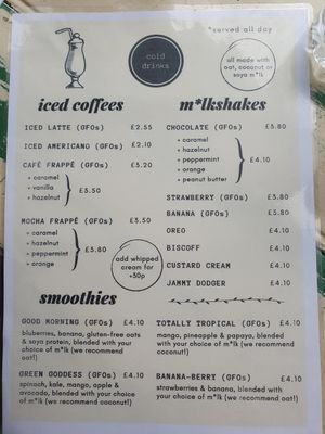 Drinks at Baobab in Banff