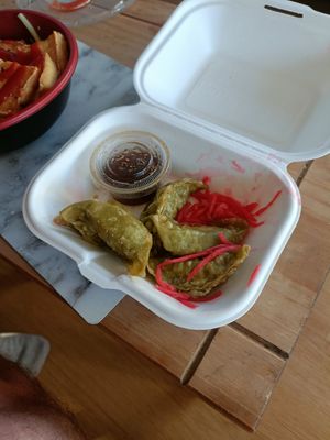 They didn't look like much but tasted delicious! at Tuk Tuck in Bristol