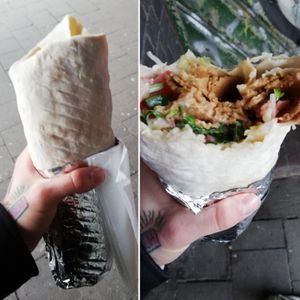 VönerDürüM 6€ at Baran Falafel in Hamburg