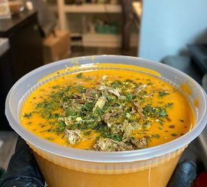 Butter Squash Soup  at Gigi's Vegan + Wellness Cafe in Kansas City
