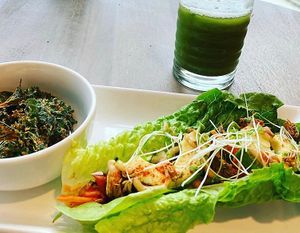 Raw Wraps  at Gigi's Vegan + Wellness Cafe in Kansas City