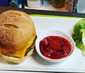 1103 Breakdast Sandwich  at Gigi's Vegan + Wellness Cafe in Kansas City