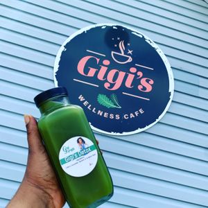 Cold press organic Detox Juice  at Gigi's Vegan + Wellness Cafe in Kansas City