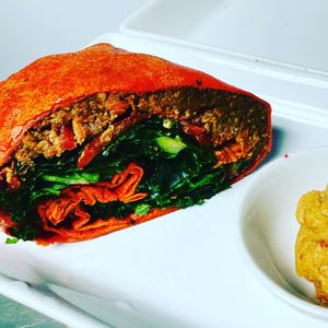 Kale Yeah Wrap  at Gigi's Vegan + Wellness Cafe in Kansas City