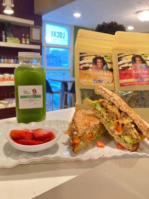 Eggie Sandwich Special  at Gigi's Vegan + Wellness Cafe in Kansas City