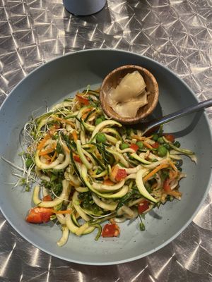 Pad Thai YUM 😋   at Gigi's Vegan + Wellness Cafe in Kansas City