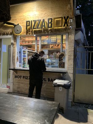   at Pizza Box in Sofia