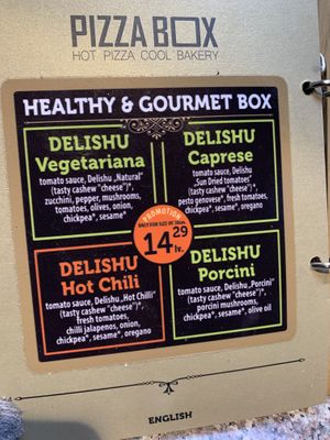   at Pizza Box in Sofia