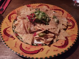 Vegan Nachos at El Mosquito in Bremgarten