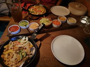 Vegan Chickpea Fajita at El Mosquito in Bremgarten